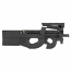 Страйкбольный пистолет-пулемёт (King Arms) P90 Tactical (BK)