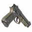 Страйкбольный пистолет (KJW) M9A1 (Olive) GBB