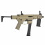 Страйкбольный пистолет-пулемёт (S&T) EMG Angstadt Arms SCW-9 4 inch G3 AEG (TAN)