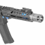 Страйкбольный автомат (Cyma) AR15 PDW Strike Industries AEG Platinum 7 inch (Blue)