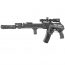 Страйкбольный автомат (AirsoftSports) LCT АК-12У Z-Спорт (UP) ZK-12U AEG AS29